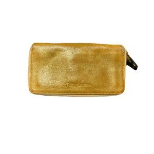 Gold Juicy Couture Women’s Wallet 7” W X 4” L